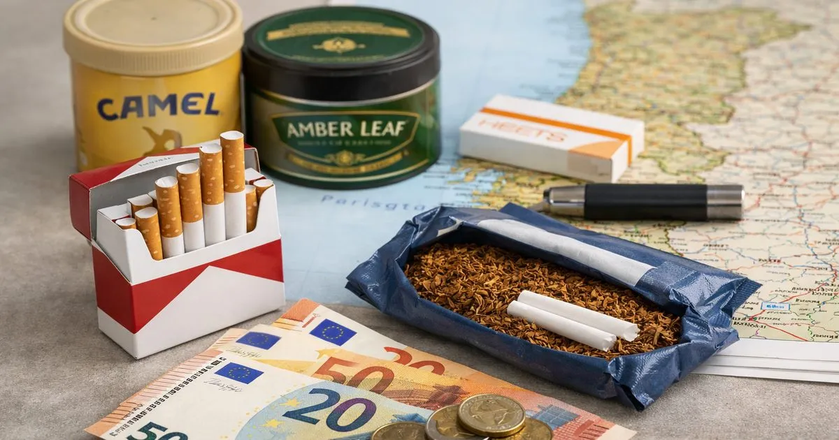 How much is tobacco in Portugal? UK traveller price guide for 2026